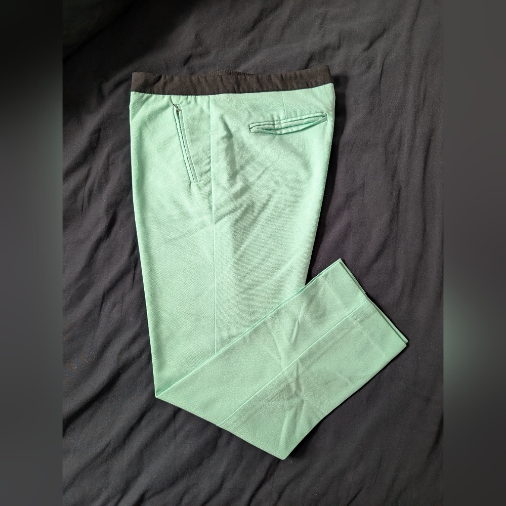 New York & Company Green Dress Pants